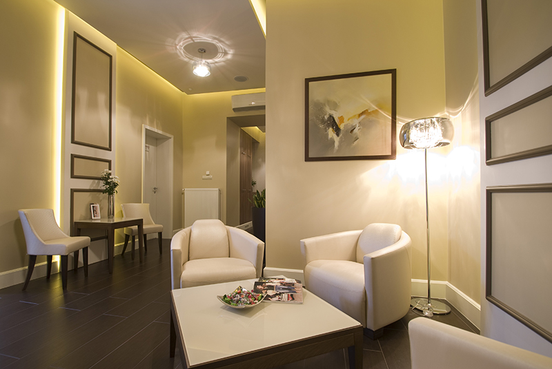 Nádor Dental waiting room
